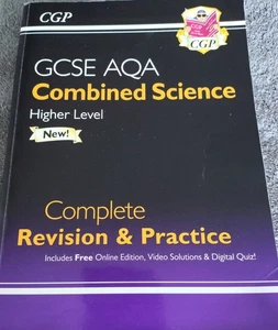 GCSE AQA Combined Science Higher Level Complete Revision And Practice - Picture 1 of 4