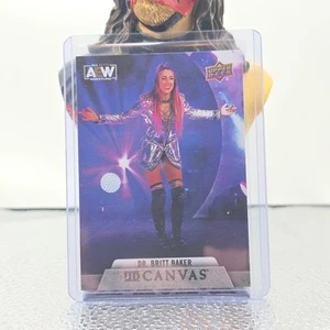 Upper Deck 2021 AEW All Elite Wrestling Canvas C-7 Dr. Britt Baker DMD - Imagen 1 de 2