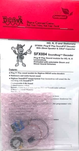 HO DIGITRAX SFX004 SOUNDBUG SOUND DECODER - Picture 1 of 1