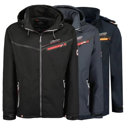 Geographical Norway Herren Softshell Softshelljacke S-XXXL Jacke Regen Sport