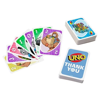 Mattel Games UNO THANK YOU HEROES Card Game Limited Edition Card Game - Image 1 of 4