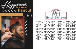 Family Hair 04 Photo-Realistic Paper Poster Cut Salon Non-Laminated ad Vertical - Picture 1 of 12