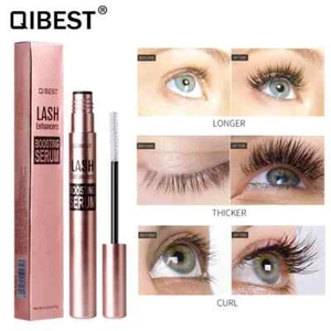 QIBEST - Eyelash Growth Enhancer Serum for Curl Longer Fuller Thicker Eyelashes - Picture 1 of 6