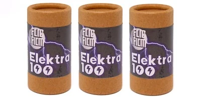 3 Rolls FRESH Kodak 2460 Aerocolor IV Elektra 100 Color Print Film 35mm x 36 exp - Image 1 of 3