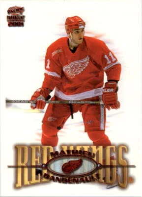 2000-01 Paramount Copper #84 Mathieu Dandenault - NM-MT - Image 1 of 2