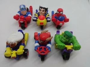 Maisto Marvel Set 6 Zyklen - Spiderman, Wolverine, Hulk, Storm, ++ - Neuwertig - Bild 1 von 12