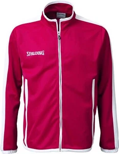 Spalding Bekleidung Kinder Teamsport Evolution Jacke Sportjacke, Rot/Weiß, 128 - Bild 1 von 1