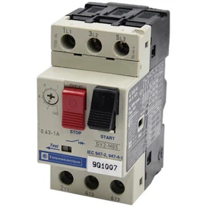GV2-M05 Telemecanique 0.63-1A 600V 3P Manual Starter -SA - Picture 1 of 2