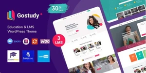 Gostudy School University College Education Theme – Education WordPress Theme - Picture 1 of 1