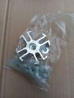 Aluminum Fan Spacer w/ Hardware Kit, 1 Inch Thick New