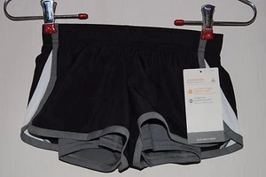 Boy's CHAMPION Black Gray White Athletic Shorts Size XS 4/5 NWOT - Picture 1 of 3