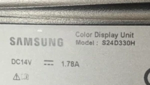 Despiece completo Monitor Samsung S24D330H. Verificado - Foto 1 di 12