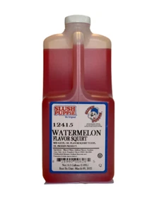 Slush Puppie Watermelon Flavor .5 Gallon - Flavor Squirt used with Neutral Base - Picture 1 of 2