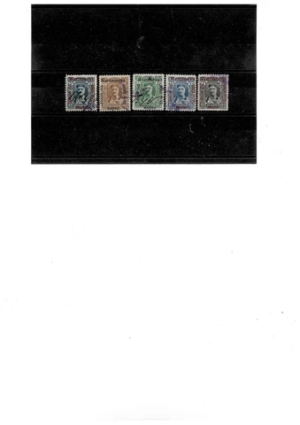 Montenegro  collection  1907.  Lot  revenue  stamps  Used Cover
