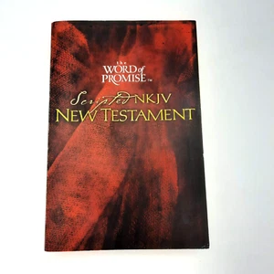 NKJV The Word of Promise Scripted New Testament Nelson Paperback BOOK ONLY - Picture 1 of 13