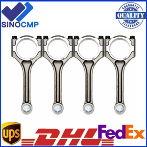 4Pcs Connecting Rod 23510-2B010 For 10-18 Kia Soul Rio Hyundai Accent 1.6L - Picture 1 of 8