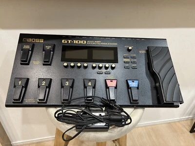 BOSS GT-100 Multi-Effects Guitar Effect Pedal W/AC Adapter Test Completed - Image 1 of 4