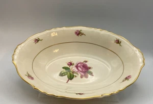Syracuse China USA Victoria 10" Vegetable Serving Bowl (s) Federal Pink Rose - Picture 1 of 3