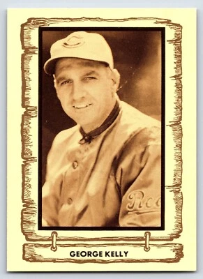 1982 Cramer Baseball Legends Series 3 - George Kelly #62 - Image 1 of 2