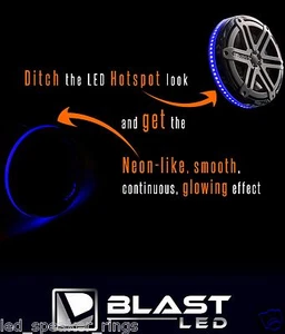 2 piezas anillos de luz de altavoz LED para JL Audio Marine 7.7 M770 MX770 mastercraft - Imagen 1 de 10