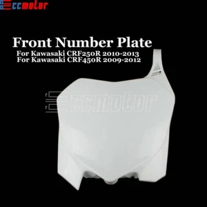 Enduro Front Number Plate Fairing For Honda CRF250R 2010-2013 CRF450R 2009-2012 - Picture 1 of 9