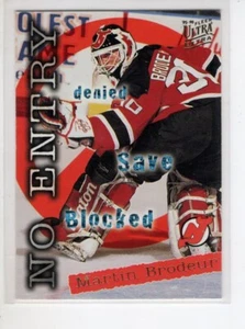 1996 FLEER MARTIN BRODEUR HOCKEY CARD #366 EX - Picture 1 of 1