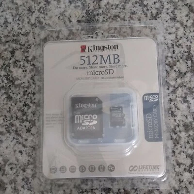 Kingston 512mb Micro Sd - Image 1 of 2