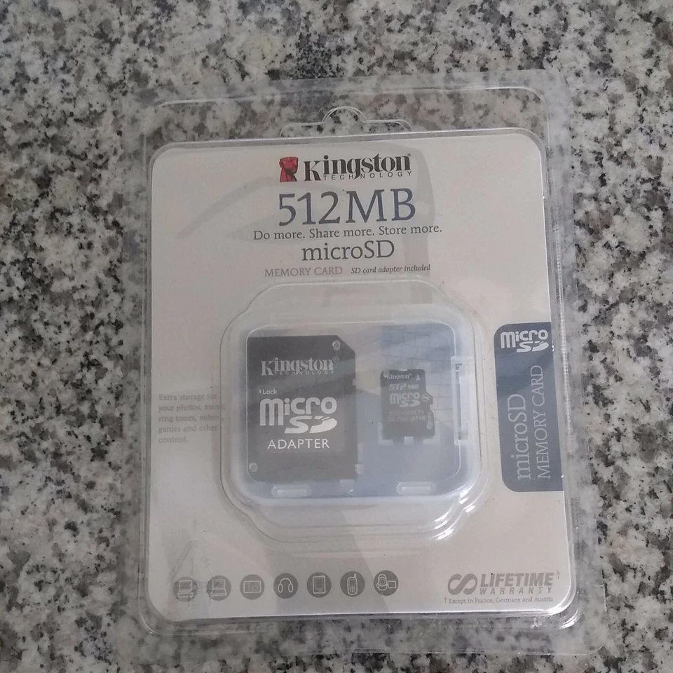 Kingston 512mb Micro Sd - Image 1 of 2
