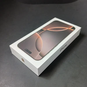 Apple iPhone 16 Pro Max Desert Titanium 256 Go - *BOITE VIDE UNIQUEMENT* - Photo 1 sur 4