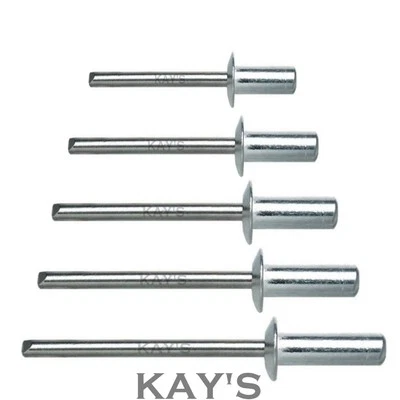 SEALED POP RIVETS CLOSED DOME HEAD BLIND SEALING STAINLESS STEEL 3.2mm 4mm 4.8mm - Image 1 of 2
