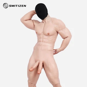 Smitizen Silicone Double Penis Pants Monster Costume for Halloween Party Cosplay - Picture 1 of 14