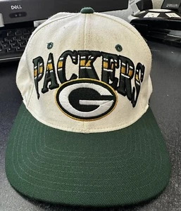VTG GREEN BAY PACKERS SNAPBACK HAT "Packers G" CAP NFL PRO LINE - Picture 1 of 4