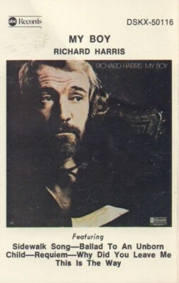 Richard Harris - My Boy, Australian cassette, 1972, Ex condition - Image 1 of 4