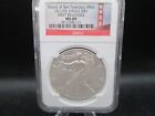 2012 S American Eagle Silver Uncirculated Dollar Coin NGC MS 69 First Releases