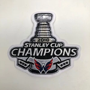 2018 Washington Capitals Stanley Cup Champions Authentic NHL Jersey Patch - Picture 1 of 1