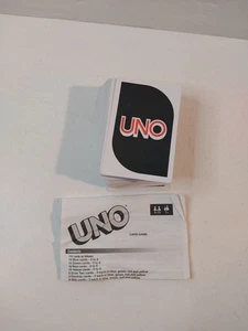 Baraja de juego de cartas vintage Mattel The Original Uno e instrucciones sin caja - Imagen 1 de 5