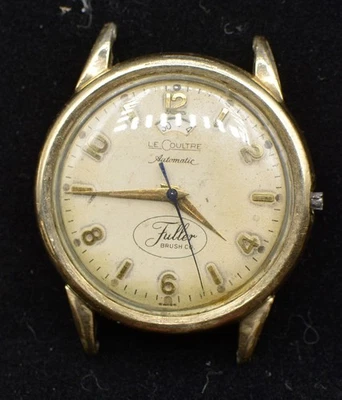 Reloj LeCoultre Vintage Cuerda Automática Cepillo Completo Años 50 Lleno de Oro 10k Foto 1 de 4