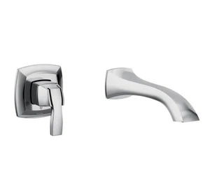 Moen WT691 Voss One-Handle Wall Mount Tub Filler Faucet Chrome - Picture 1 of 2