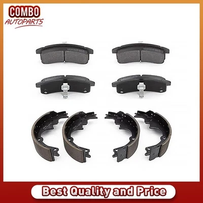 Pastillas de freno delanteras y traseras zapatas de tambor para Chevrolet Camaro 1994 1995 1996 1997 Foto 1 de 4