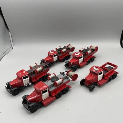 Lote de 5 camiones de bomberos ZIS-11 PMZ-1 Fire 3HC OMO 1937 lote modelos de colección Lomo Avm Foto 1 de 4
