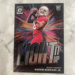 2024 Panini Donruss Optic - Light It Up Rookie Card #4 Marvin Harrison JR. - Picture 1 of 2