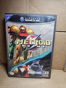 Metroid Prime mit Echoes Bonus Disc Nintendo GameCube mit Handbuch CIB komplett - Bild 1 von 6