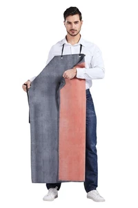 Herrenschürze Dick Gummi Wasserdicht Schürze Fabrik Metzger Verstellbar Funktioniert... - Bild 1 von 6