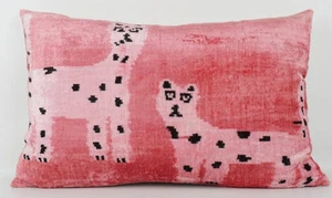 Thanks A LOT Funda de Cojín Handmade Silk-Velvet Rosa-Rosa 40 x 60 cm - Imagen 1 de 1