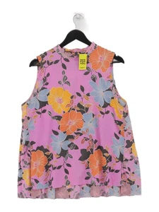 French Connection Damen Bluse UK 16 Rosa 100% Polyester Basic - Bild 1 von 6