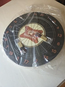 Miller High LIFE Dart Board *BRAND NEW IN BOX* Full Size DARTS MAN CAVE - Picture 1 of 5