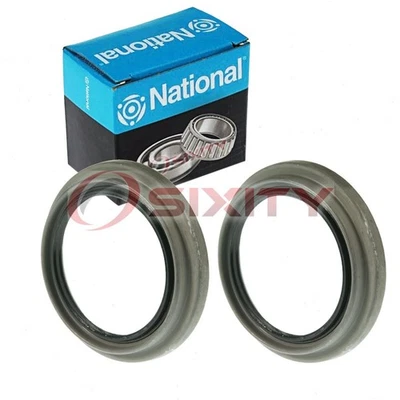 Sellos interiores delanteros National de 2 piezas para Ford E-350 Super Duty ep 2001-2018 Foto 1 de 4