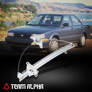 Fits 1991-2012 Sentra/Tsuru Sedan/Wagon Front Right Side Manual Window Regulator - Picture 1 of 6