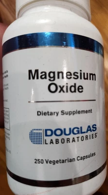 Douglas Laboratories óxido de magnesio, 250 cápsulas - caducidad: 2026 Foto 1 de 4