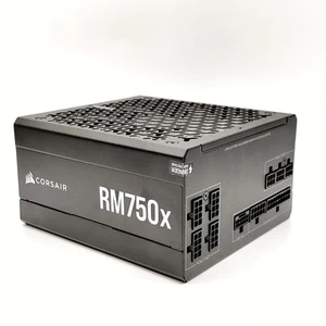 Corsair RM750x Fully Modular ATX 3.1 Power Supply PCIe 5.1 750w Zepo RPM Mode A+ - Afbeelding 1 van 14